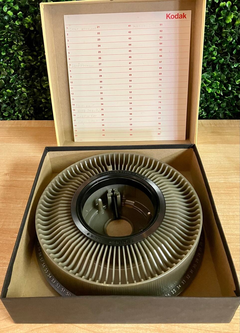 Vintage Kodak Carousel Transvue